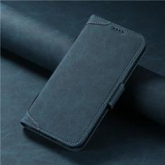 Capa de telefone carteira de couro para iphone 12 13 14 15 pro max plus 15plus 14pro com capa de suporte de cartão flip, azul, para iphone 15