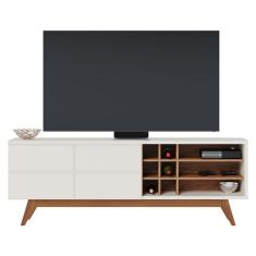 Rack Bancada Noronha 1.8 Off White Matte Freijó - Colibri