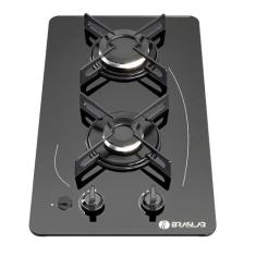 Fogão Cooktop Pop 2 Bocas Com Mesa de vidro temperado