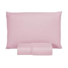 Roupa de Cama Solteiro 400 Fios 2 peças Hotel Pousada Macio Acetinado 