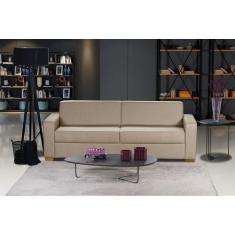 Sofá Aracaju Living com 4 Lugares 2.20 MT Linho Corriente Sofatec, Beg