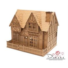 Casa de bonecas para mini bonecas compatível com lol e polly modelo bi