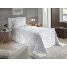 Jogo De Cama Solteiro 300 Fios Nova America - Luna  7572 