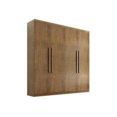 Guarda Roupa Casal Fenix 4 Portas 3 Gavetas Rufato