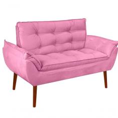 Namoradeira Opala Elegante Suede Rose