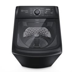 Máquina de Lavar Electrolux 14,5kg Preta Efficient Cesto Inox, Jet&Clean e Filtro Fiapos (LEP15)