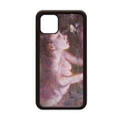 Pintura a óleo E Minor XJJ para iPhone 12 Pro Max Capa para Apple Mini Mobile Case