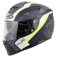 Capacete Hjc Rpha 70 Kroon Preto Branco E Verde 56 [F016]