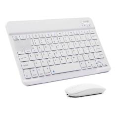 Teclado E Mouse Bluetooth Compativel Para Galaxy Tab A8 X200 X205 - C_