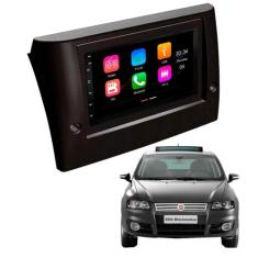 Central Multimídia 7 Polegadas MP5/BT CarPlay Android Auto + Moldura P