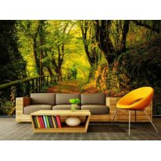 Papel de Parede Paisagens Floresta 120 - 1,00 X 1,00 - Voce Decorando