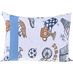 Jogo de Fronha Infantil Solteiro Malha 100% Algodão