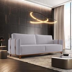 Sofá 2 Lugares Dubai Linho 1,56M - Encantare