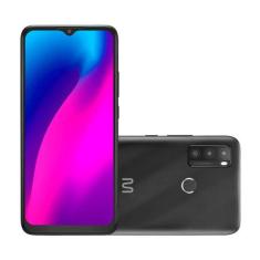 Smartphone multi g max 2 p9224 128gb (64+64) 4g 2gb ram preto, Preto