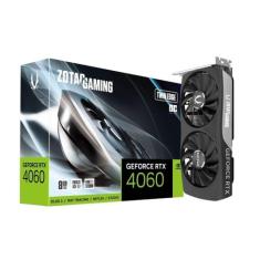 Placa de Video Zotac GeForce RTX 4060 Twin Edge OC 8GB GDDR6 128 Bits 