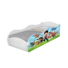 Cama Quarto Infantil Carro com Colchão - DULLAR Móveis, patrulha