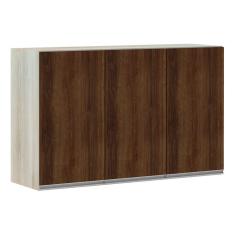 Armário Para Cozinha 120cm 3 Portas Lis Legno Crema