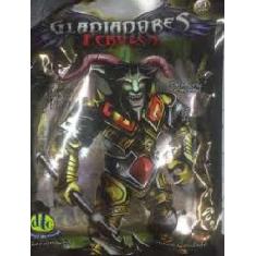 Brinquedo Colecionável Monte e Desmonte Gladiadores Ferozes - DTC, Cab