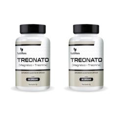 2x Treonato (Magnésio + Treonina) 60 Caps Tuttiflora