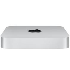 Mac Mini Apple 2023 com Chip M2, CPU de 8 Núcleos e GPU de 10 Núcleos, 8GB Mémoria e 256GB Armazenamento SSD - Prata