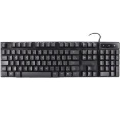 Teclado Usb Com 3 Cores De Led Gamer Digitação Anti Ghosting - BS