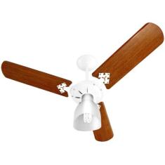 Ventilador de Teto Venti-Delta Economiq - New Delta Light 3 Pás 3 Velo