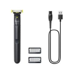 Aparador Philips Oneblade C/ 2 Pentes Qp1424/10, PRETO, BIVOLT