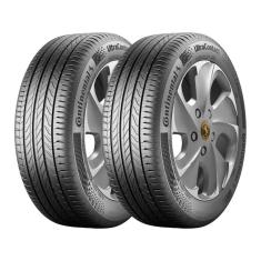 Kit 2 Pneus Continental Aro 15 195/65R15 UltraContact 91H