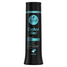 Shampoo Haskell Cachos Sim 300ml Nutrição e Definição Liberado Low Poo