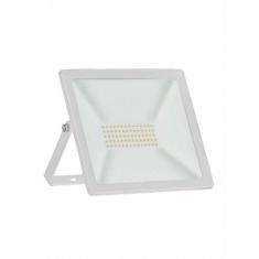 Refletor Holofote Branco Led Tr Slim 50W 3000K Taschibra