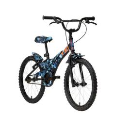 Bicicleta Infantil Groove Camuflada Azul - Aro 20