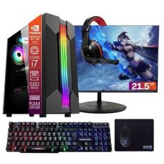 Computador PC Gamer Completo TOB Core i7 SSD 480GB 16GB VGA GT730 4GB 