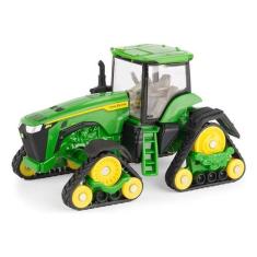 Miniatura Trator John Deere De Esteira 8RX 410 1/64 - ertl, Verde
