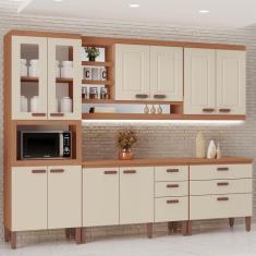 Cozinha Completa Modulada Ester 100% MDF com 2 Balcões independentes 1