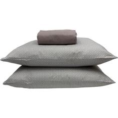 Jogo de Lençol Altenburg Toque Acetinado Queen 3 Peças 158x198x38, UN,