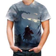 Camisa Camiseta Personalizada The Witcher Geralt De Rívia 6 - Estilo K