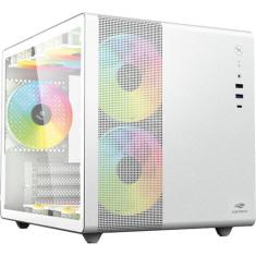 Gabinete Gamer C3TECH Aquarius MT-G710 sem FANS Branco