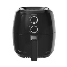 Fritadeira Elétrica sem Óleo WAP Air Fryer Preta 4L Timer Até 60min Revestimento Antiaderente 127v