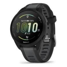 SmartwatchGarmin Forerunner 165 Preto GPS Bluetooth AMOLED - GarminFor