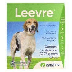 Leevre Coleira Repelente Antipulgas Grande 63cm - Ouro Fino