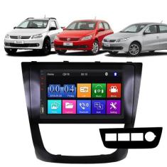Kit Multimidia MP5 7" Gol Saveiro Voyage G5 08 10 12 TouchScreen + Câm
