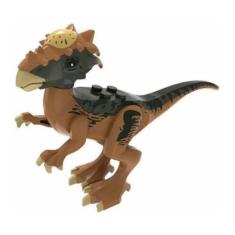 Boneco Blocos De Montar Dinossauro Jurássico Black Brown