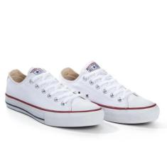Tênis All CT Star Tradicional Lona Branco - Nshoes, 38, Branco, Unisse