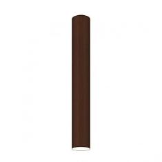 Plafon Viena Tubo 60cm Conti Iluminação Café