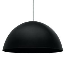 Pendente Redondo Design 36cm Td 821f Taschibra Preto Fosco