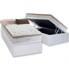 Conjunto Bau + Colchão Toronto 88x188x75
