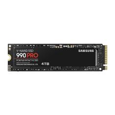 SSD Samsung 990 PRO - 4TB, NVMe, M.2 2280, Leitura até 7450MB/s, Gravação até 6900MB/s