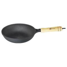 Frigideira Wok Ferro Fundido Santana 24 Cm