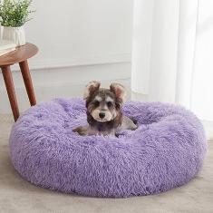 WESTERN HOME WH Cama calmante para cães e gatos, cama acolchoada para cães e gatos pequenos e médios