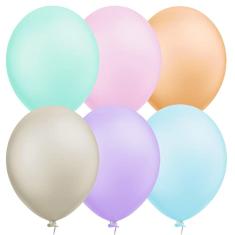 Balão Candy Color Perolizado Sortido - 9 Polegadas - 25 Unidades